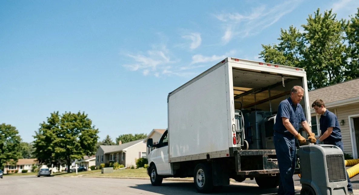 Water Damage Cleanup in Putnamville, IN near me